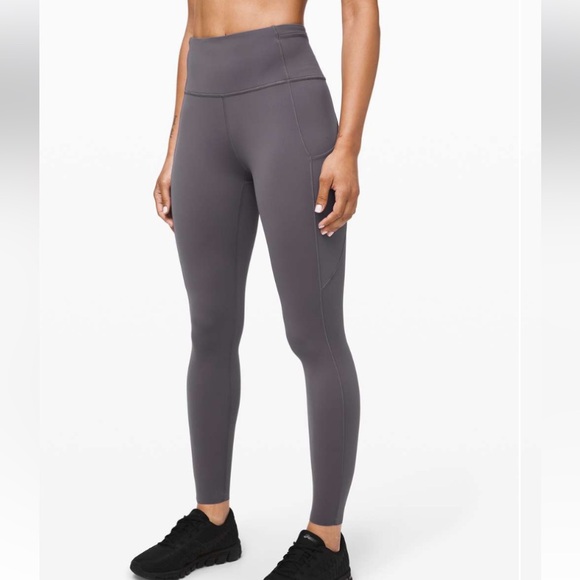 Lululemon Fast and Free Tight II 25" *Non-Reflective Nulux size 10 - Picture 2 of 13